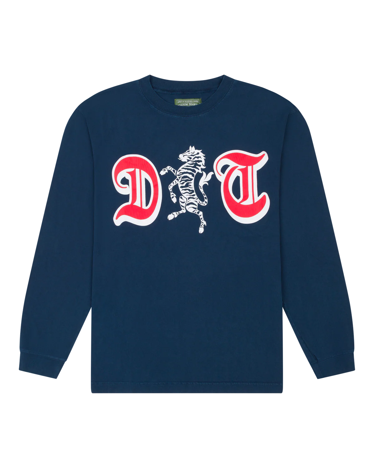 DT Zebra Crest Long Sleeve Sweatshirt DT Zebra Crest Long Sleeve Sweatshirt