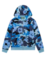Denim Tears Camo Cotton Wreath Zipper Hoodie