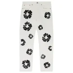 Denim Tears Cotton Wreath Jean White