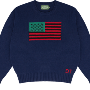 1619 Pan African Flag Sweater Navy