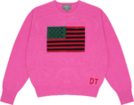 1619 Pan African Flag Sweater Pink