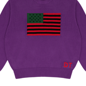 1619 Pan African Flag Sweater Purple